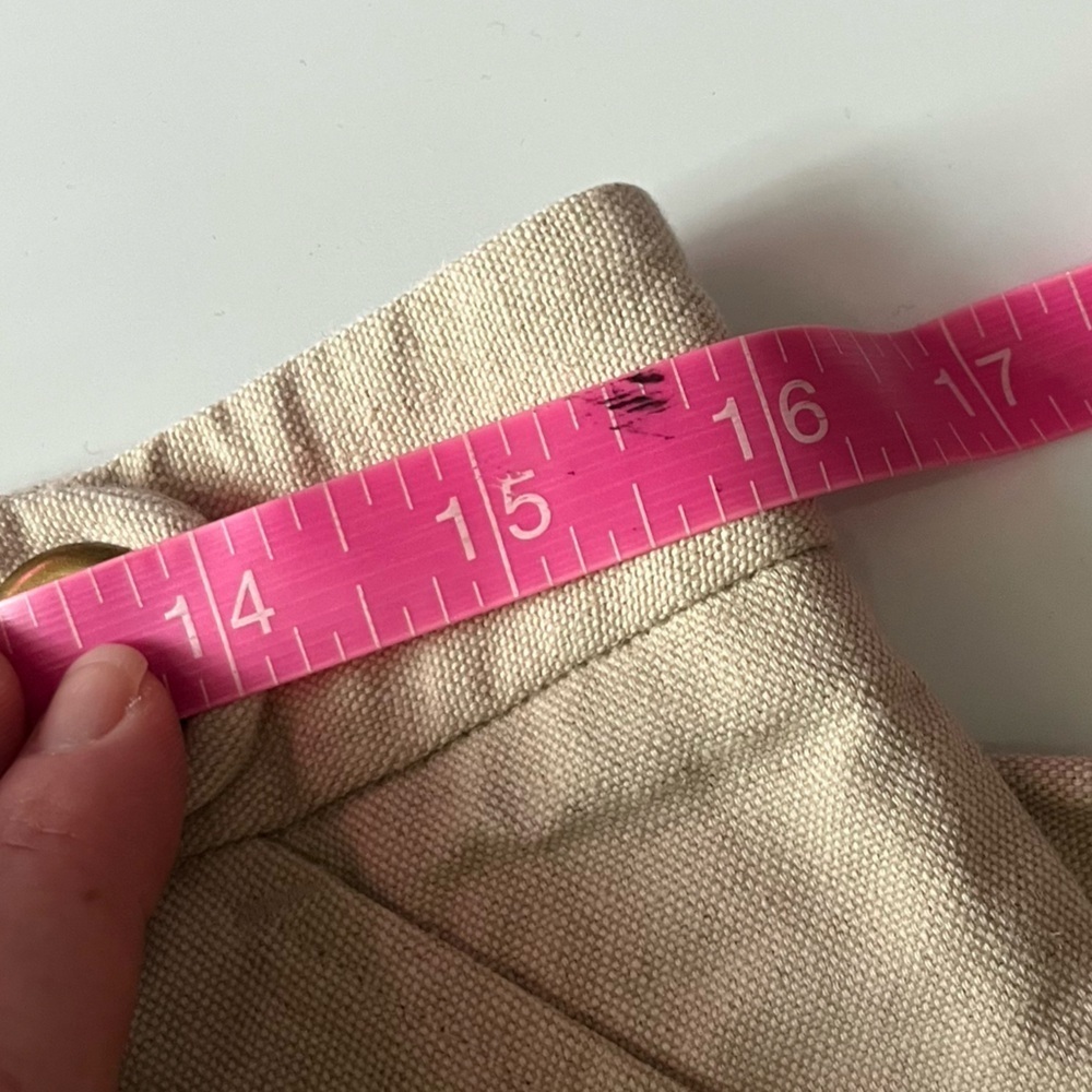 J. Crew • Tan Canvas Style Casual Pants - Picture 5 of 5